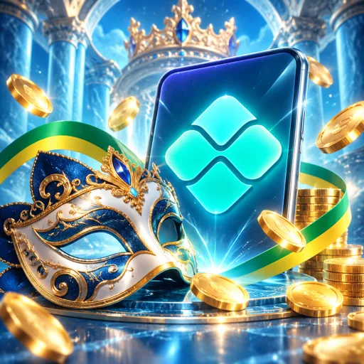 Depósito via PIX confirmado na tela de um celular, com saldo creditado